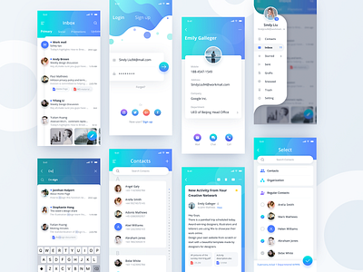 Mail App-Part 3 app design ui ux