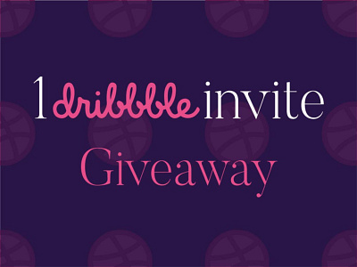 Dribbble Invite Giveaway dribbble dribbble best shot dribbble invitation dribbble invite dribbble invites dribble first shot