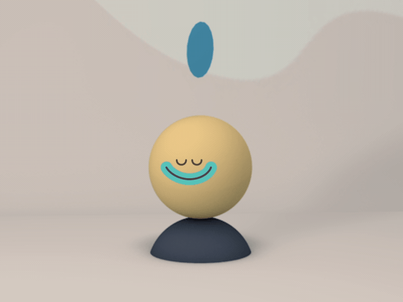 How long do you like to meditate for? 3d gif headspace loop
