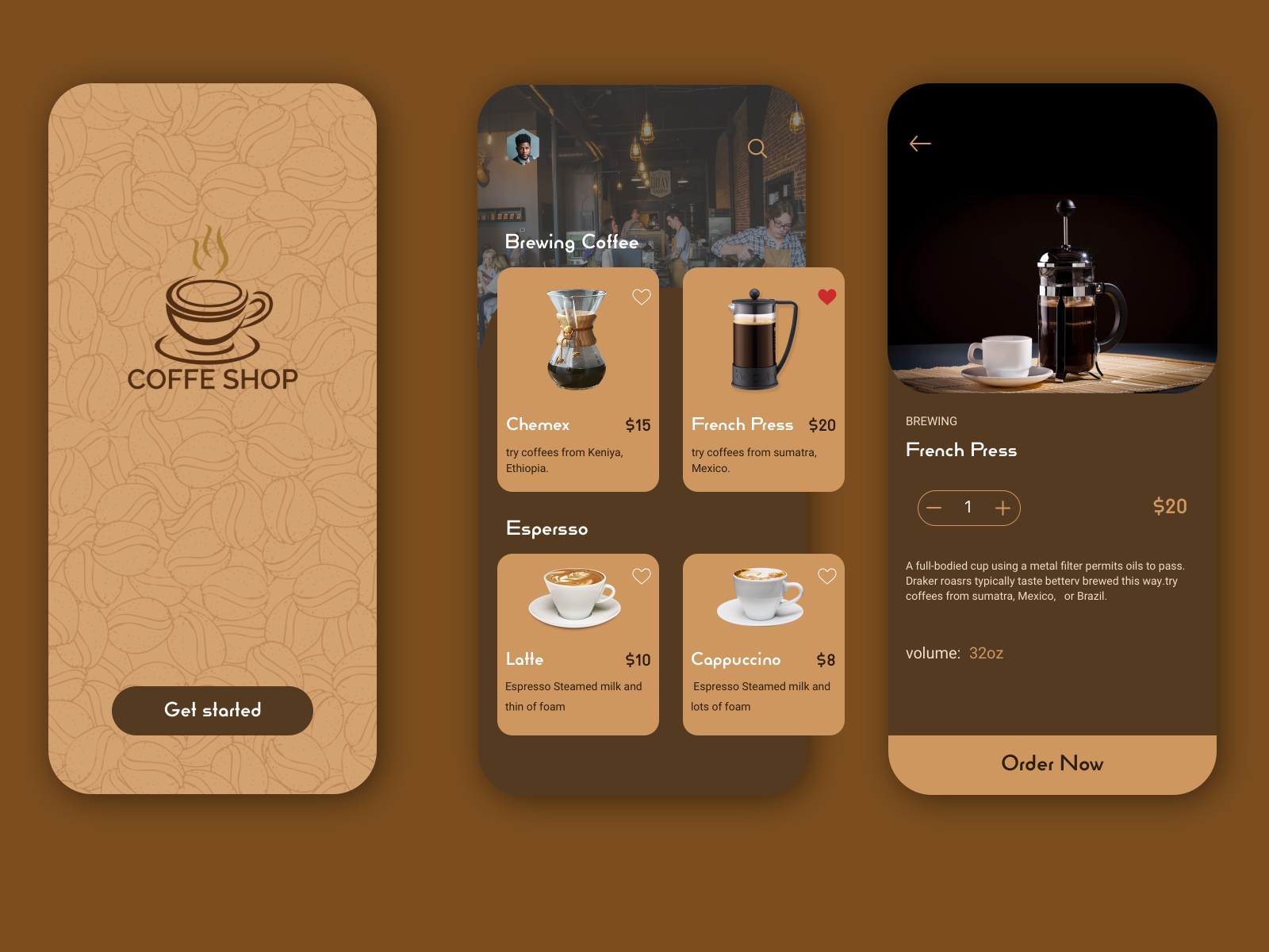 Coffee приложение. Интерфейс кофейни. Дизайн приложения для кофе. Mobile app Design shop. Интерфейс кофе мобильное приложение.