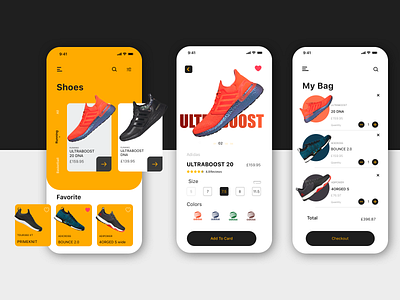 Adidas app concept adidas app basketball design golf iphone minimalist running shoes sketch sketches ui ultraboost ux vector