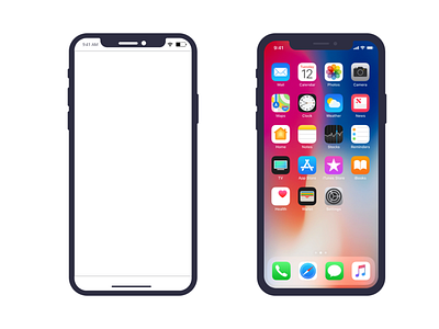 Iphone X Template