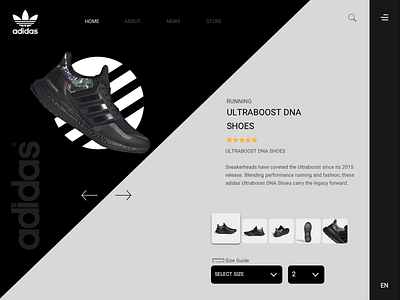 Adidas website adidas adidas originals black casual shoes design shoes sketch sneaker sports ui ui ux uiux ux vector web design website white
