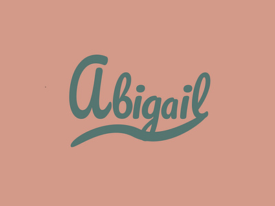 clothing brand abigail affinitydesigner clothing brand clothing design dailylogo dailylogochallenge dailylogodesign design designer fashionbrand logo logoclothing logodesign wordmark