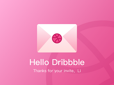 Dribbble Hello!