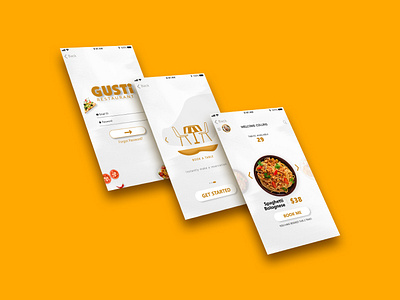 Gusti Italian Restaurant UI