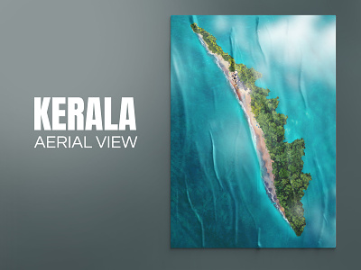 Kerala aerial view