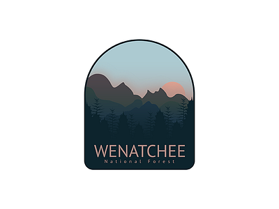 Thirty Logos #25 - Wenatchee National Forest - 25 forest logos national thirty wenatchee