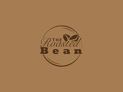 Daily Logo Challenge - #6 - The Roasted Bean - 6 bean challenge daily dailylogochallenge logo roasted the
