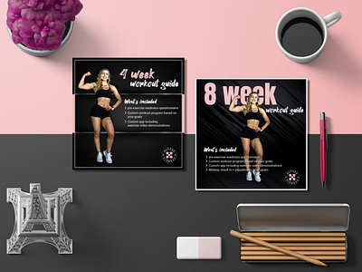 Workout Social Post Design branding design fitness graphic design gym health post print social template workout