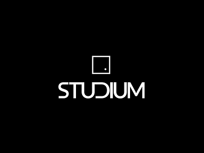 Studium logo mark minimalism monogram typo