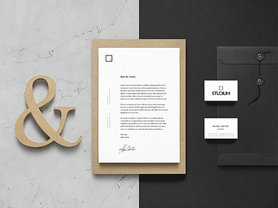 Studium branding identity logo design packaging