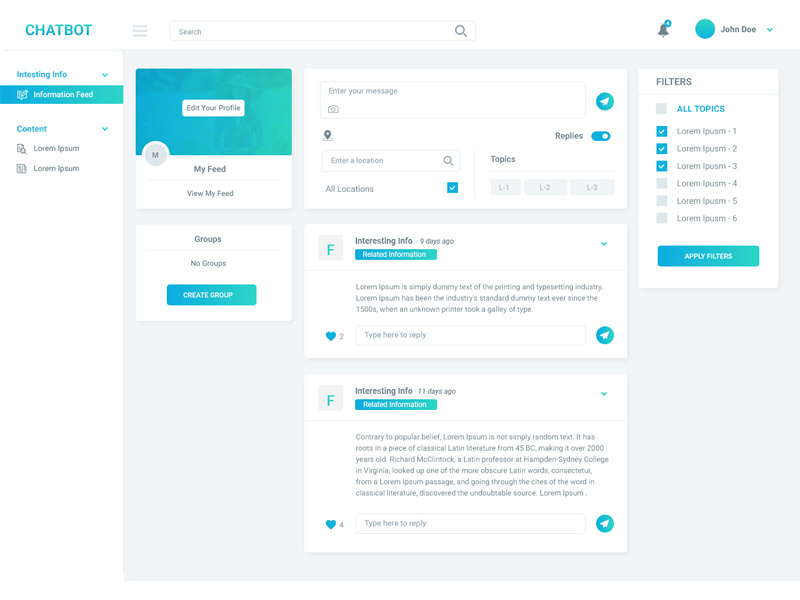 Medical chatbot by Raghavendar Jukalkar on Dribbble