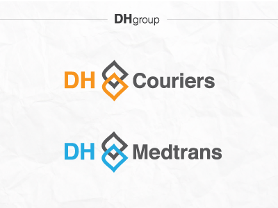 DH v2 courier dh logo medtrans