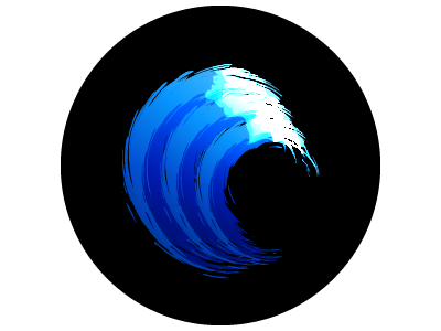 Aqua Logo agua logo water wave