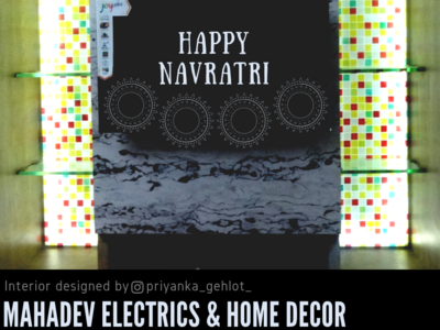Navratri Ads ads branding design festivity interior media smm