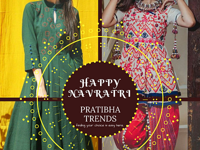 Navratri Ads advertisement branding clothingline festival lifestyle promotional socialmediamarketing