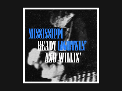 Mississippi Lightnin' Ready And Willin' Album Art album album art album cover mississippi music streaming