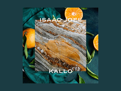 Isaac Joel Kallo Album Art abstract album album art album cover collage music orange streaming