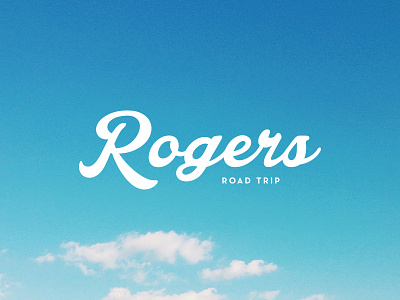 Rogers Road Trip arkansas clouds neutra rogers script sky