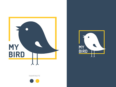 MyBird bird illustration logo