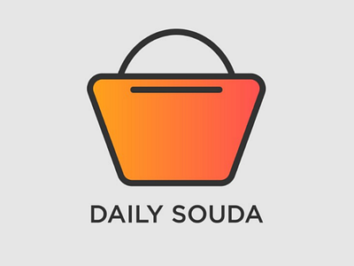Daily Souda Logo logo minimal store gradient