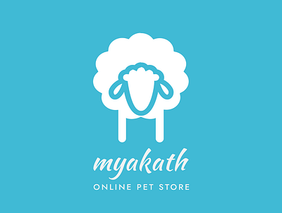 Myakath Logo branding design flat icon illustration logo material design minimal vector web