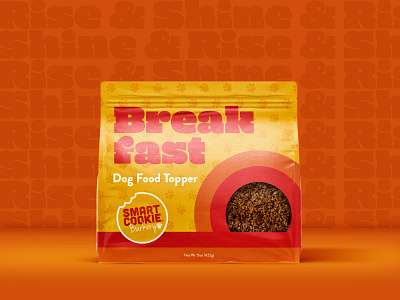 Smart Cookie - Breakfast breakfast dog dog food packaging pet typography