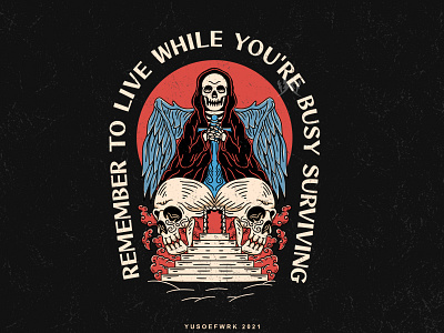 Remember apparel artwork brandmerch clothing design handdrawn illustration logo merchandise skull vintage