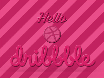 1st Shot dribbble first gif invite shot traditional