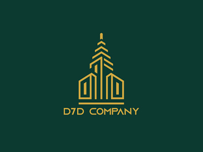 D7D  Real Estate and Architecture Company Logo