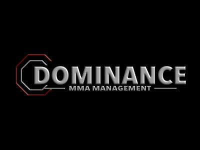 Dominance MMA Management Logo athlete design entertainment logo sports ufc website wordpress