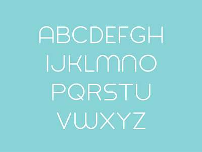 Balat Sans Font alphabet balat elegant font letters modern sans thin typeface typography
