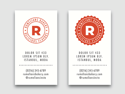 Free Business Card & Badge Vector Template Set