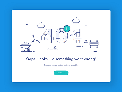 Sail - 404 Page 404 page construction design error illustration vector