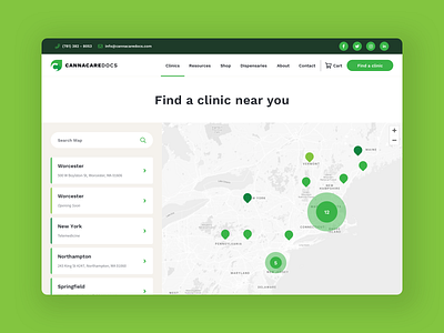 Canna Care Docs - Map