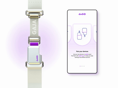 the doGO device and mobile app - introduction illustrations. animation appdesign dogillustration healthcare illustration introduction iot microinteraction mobile mobiledesign motion productdesign smartdevice systemdesign ui uidesign uiux ux