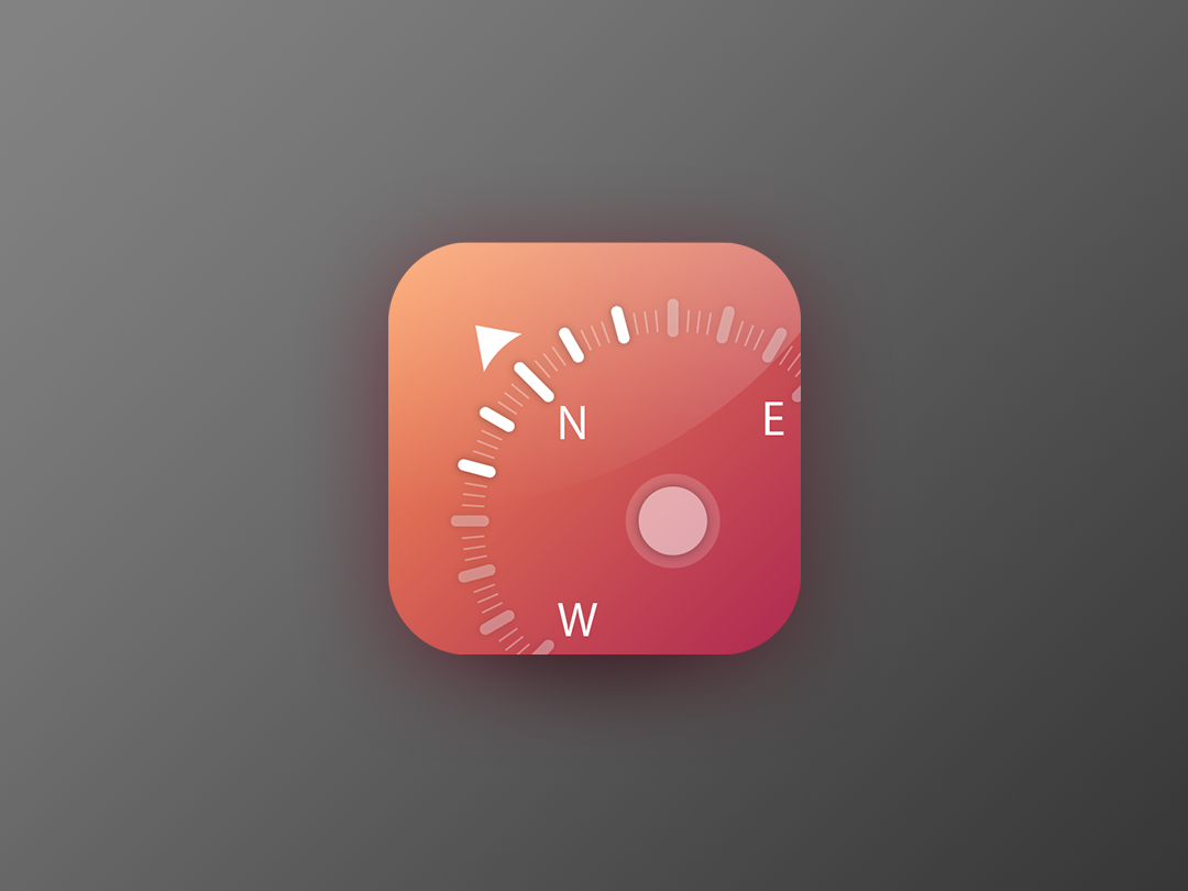 Compass App Icon by Haluk Turken on Dribbble