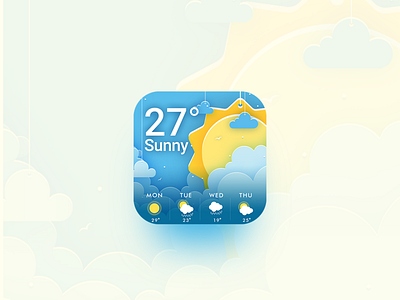 Weather Forecast App Icon