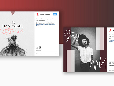 Stylish Social Media Pack