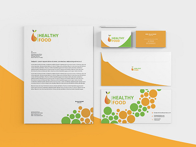Corporate Identity Pack Healthy Food