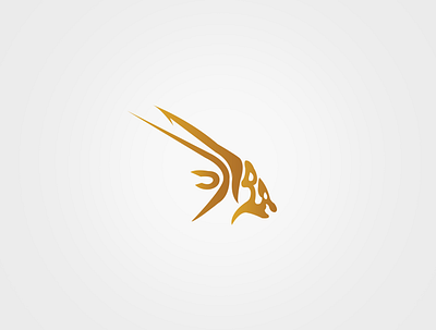 Arabian Oryx logo arabic calligraphy hand drawn logo design logotype