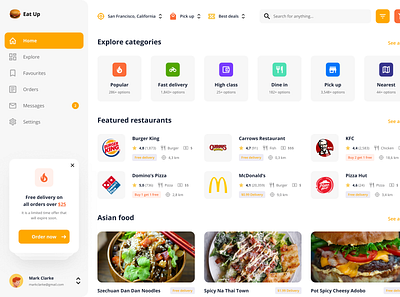 Eatup APP brand branding design design art designer graphic design mobile design ui web design