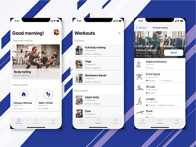 Workout Tracker | Daily UI #041