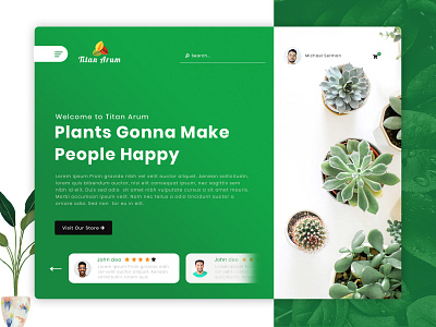 Plant and flower online shop adobe illustrator adobe photoshop cc app branding design logo ui ux web website