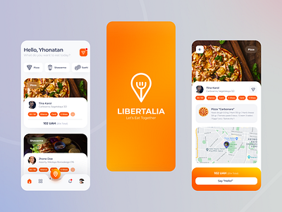 Libertalia food-party finder app