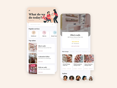 Beauty Booking - mobile app