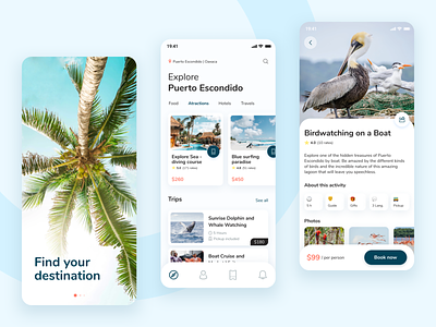 Travel guide - mobile app