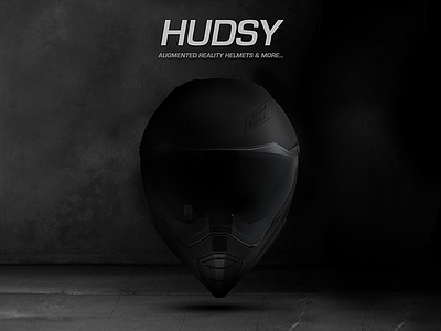 Hudsy Helmet 360 augmented helmet hudsy poster print shadow