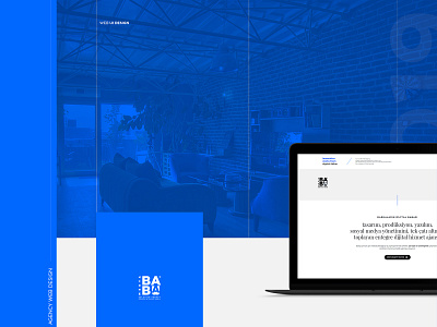 Agency Web Design agency blue simple ui web webdesign